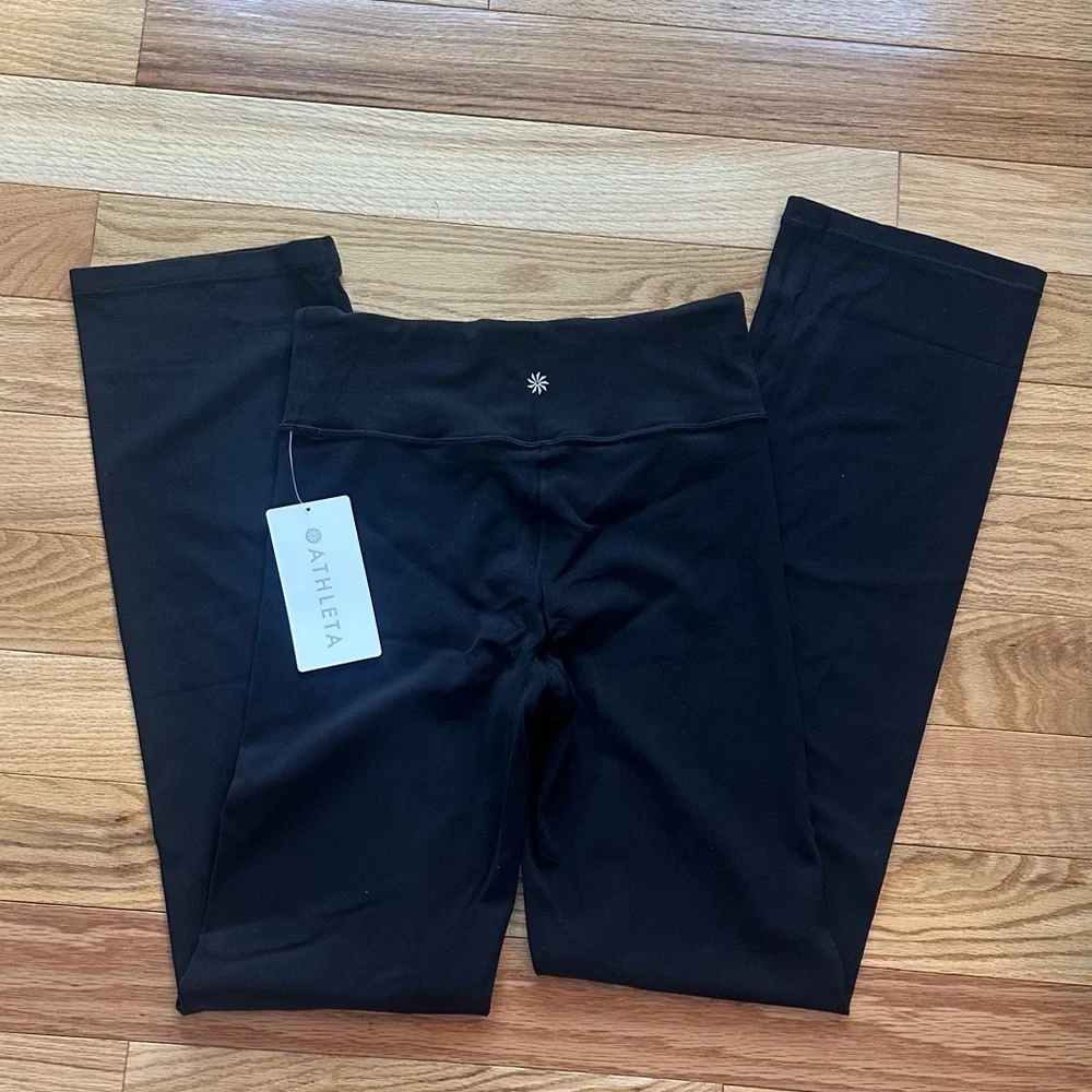 New Athleta Elation Ultra High Rise Straight Leg Pant Size Small - Picture 7 of 7